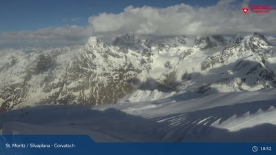 Corvatsch 3303 m d'altitude